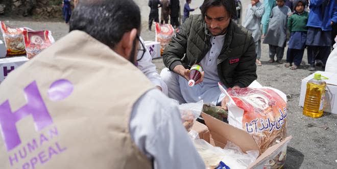 Colis alimentaire pour un mois