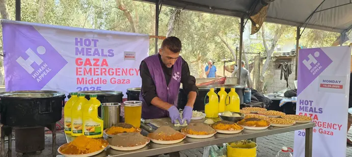 15 septembre 2025 - 26 000 repas chauds ont été distribués