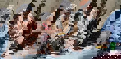 Repas chauds pour une famille