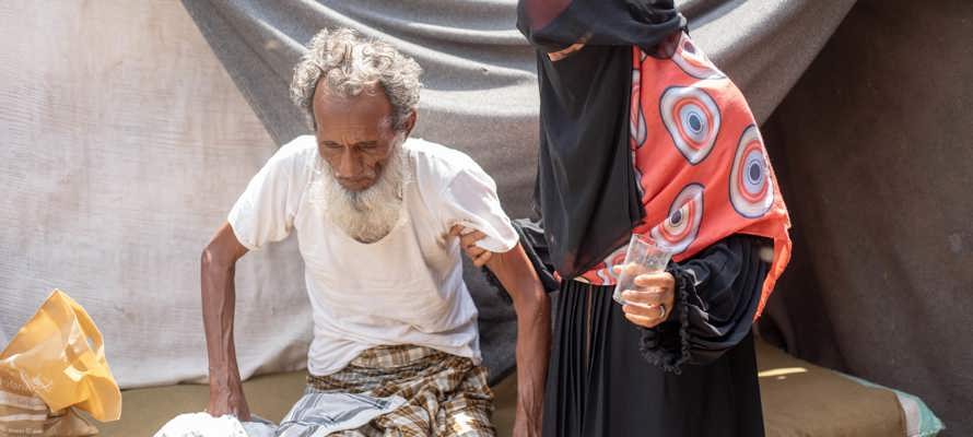Layla n'a pas pu échapper à la faim au Yémen 