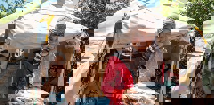 Distributions de pains pour les réfugiés syriens 