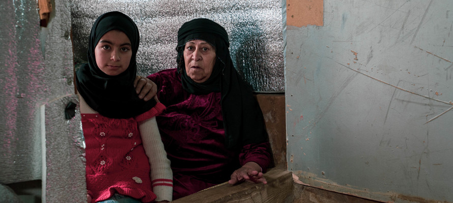 Salha et Reham, réfugiées syriennes au Liban