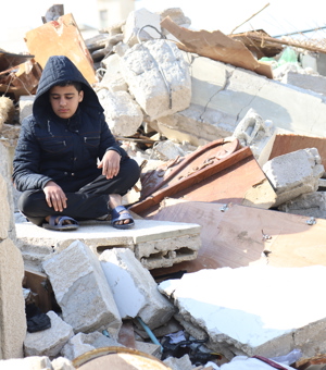 Réhabiliter des foyers à Gaza 